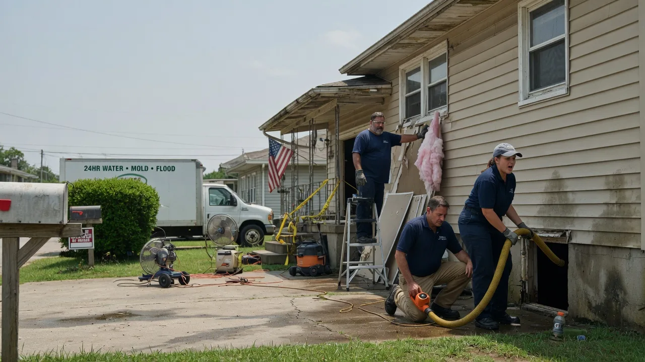Water Damage Repair in Bensalem, PA near me